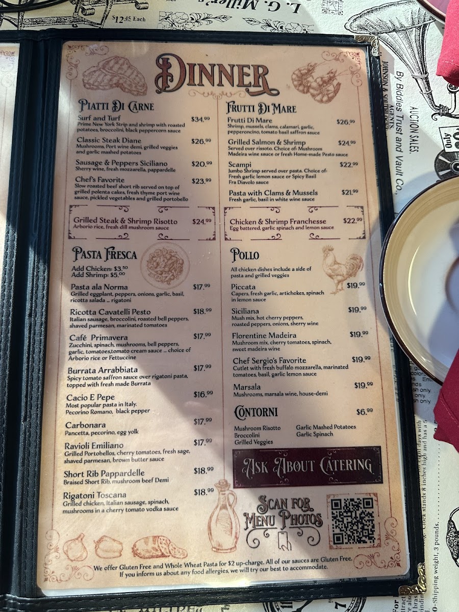 Italian Café Menu - Image 3