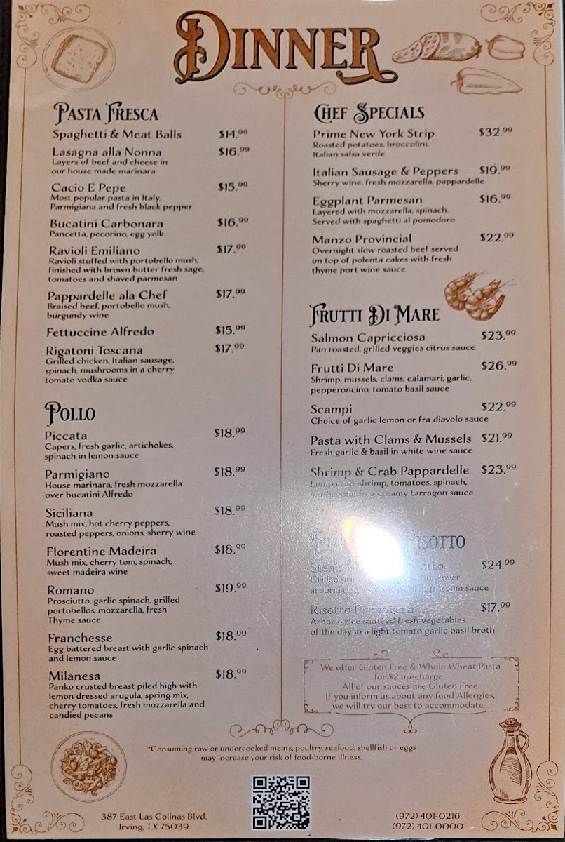 Italian Café Menu - Image 4